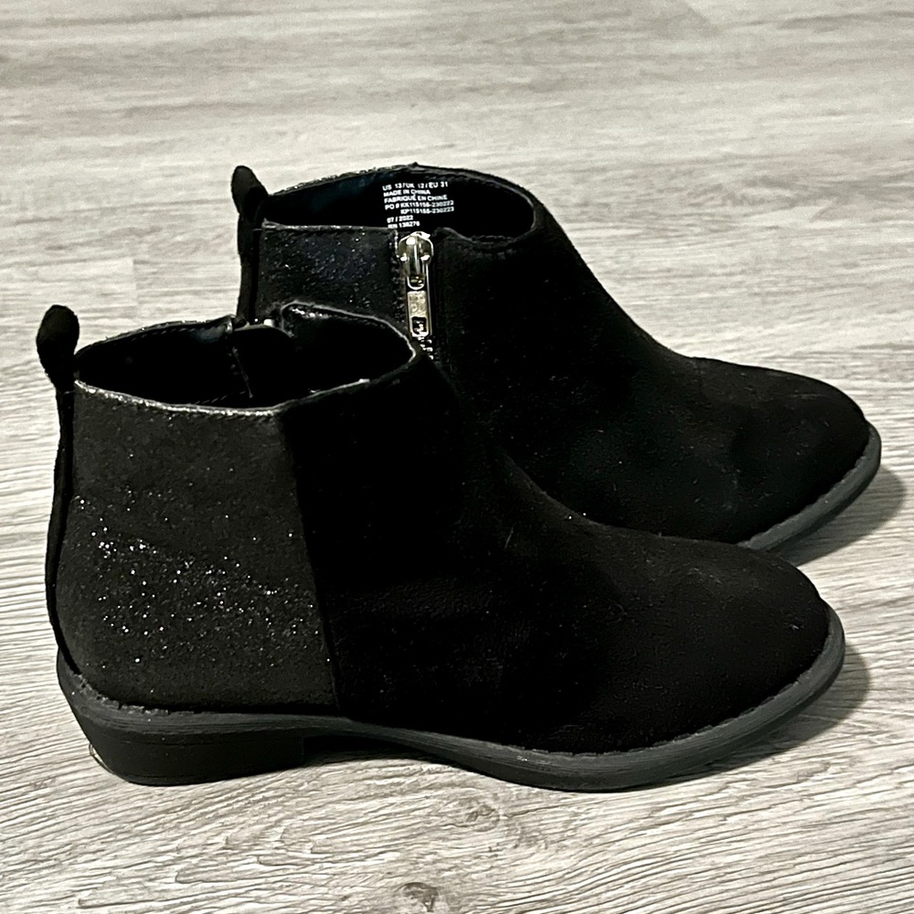 Fab Kids girls boots in black